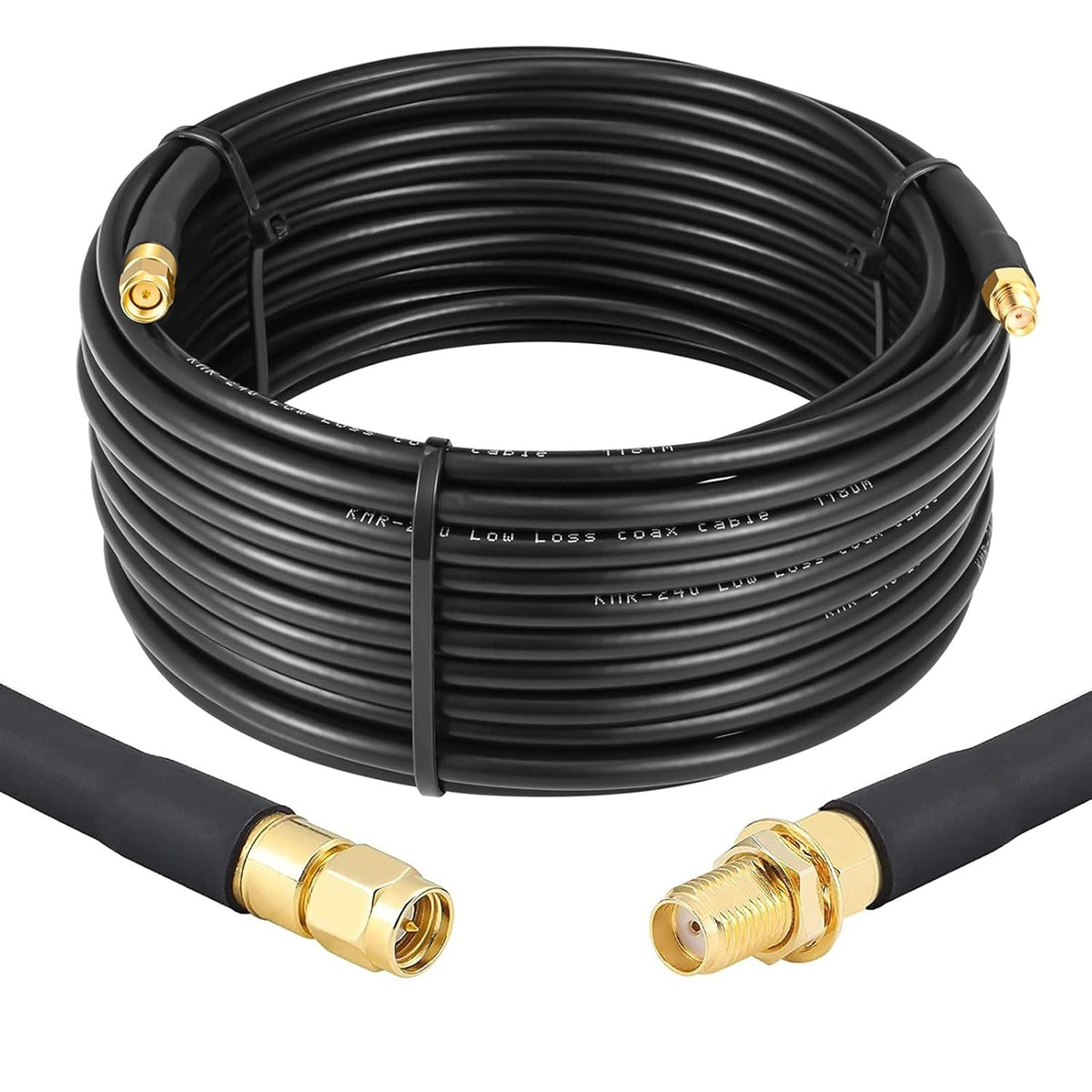 Cable de 20m Conector SMA Macho a SMA Hembra