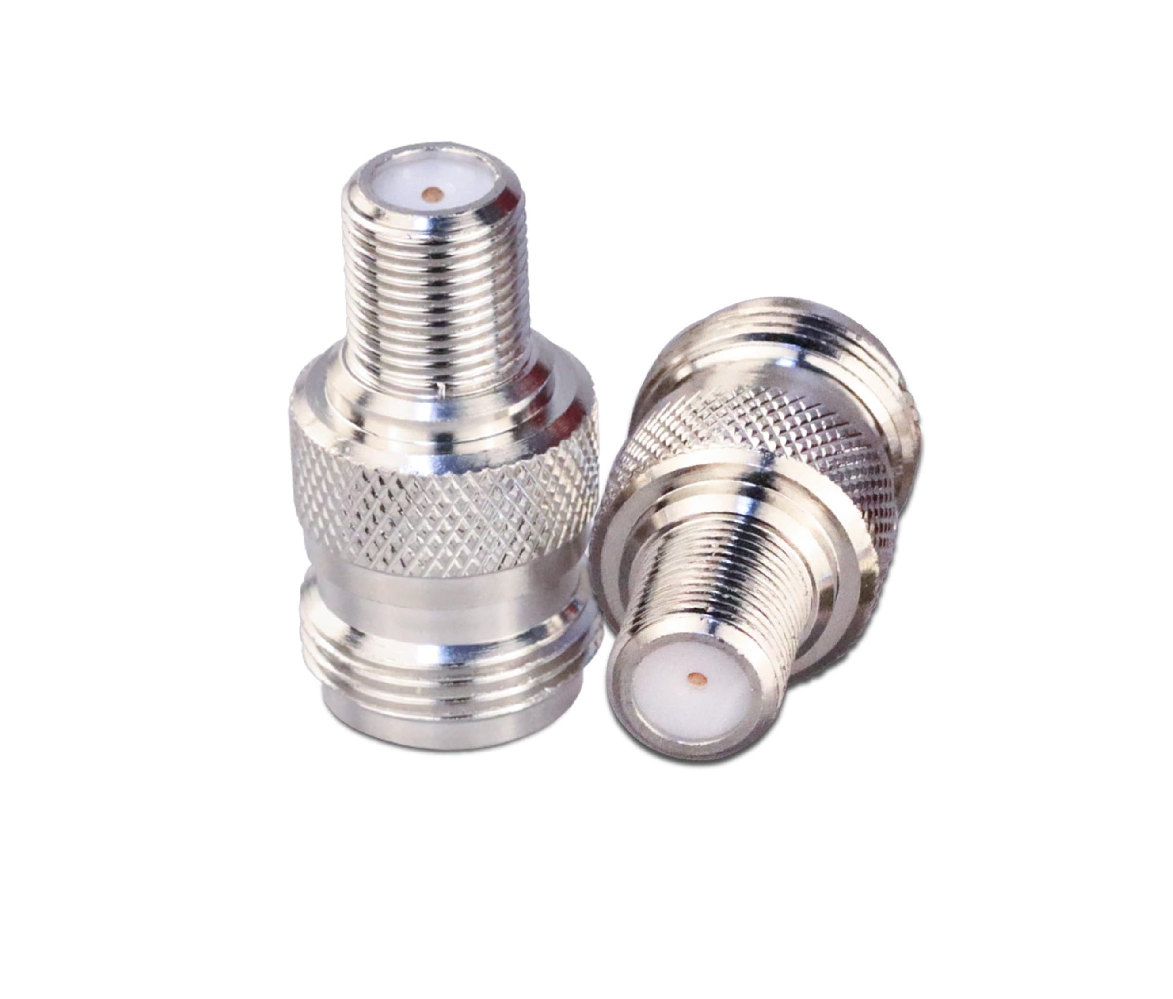 Adaptador Coaxial F Hembra a N Hembra