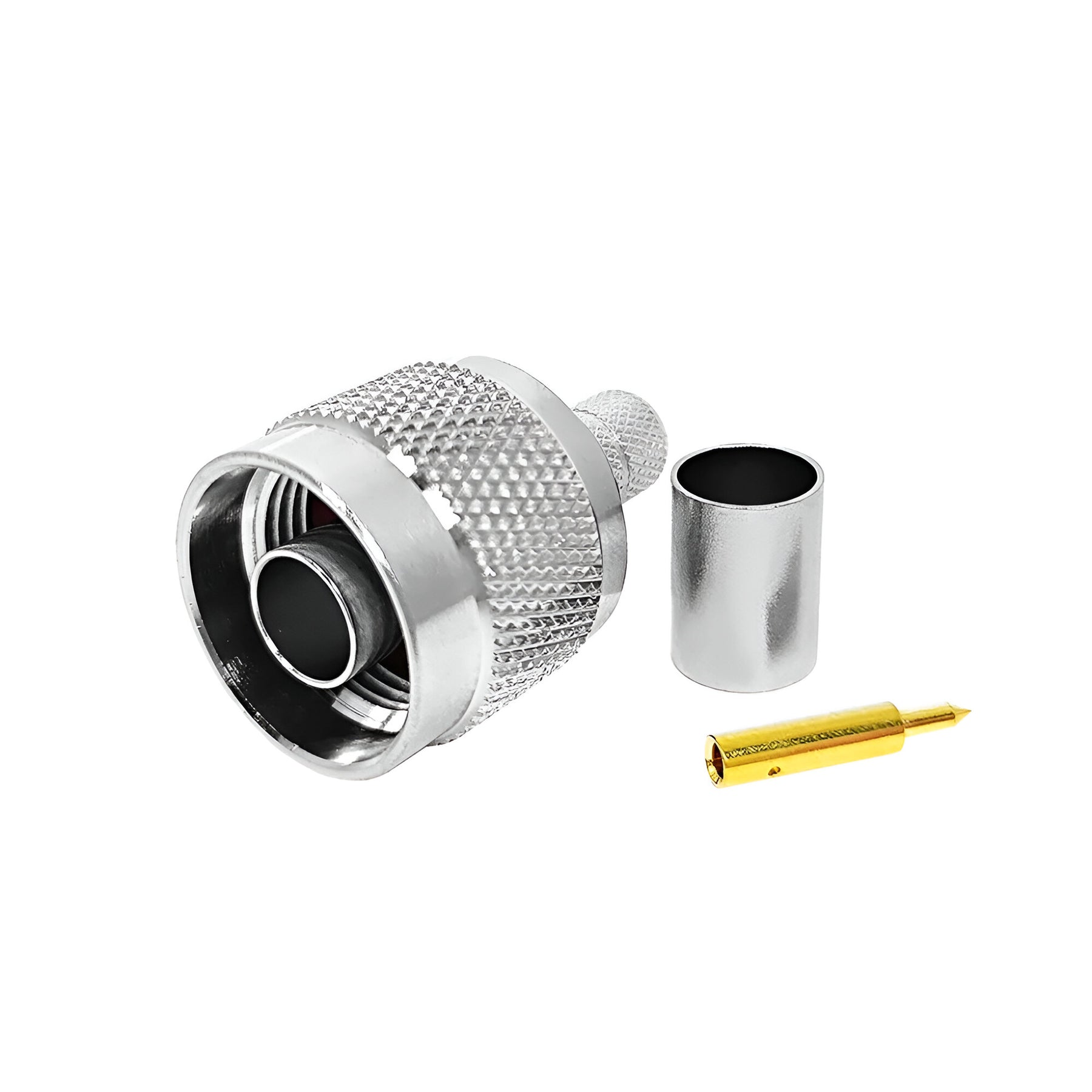 Conector N (macho) crimpable para cable RG6