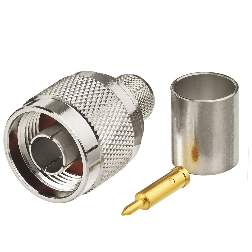 Conector N (macho) crimpable para cable RG11