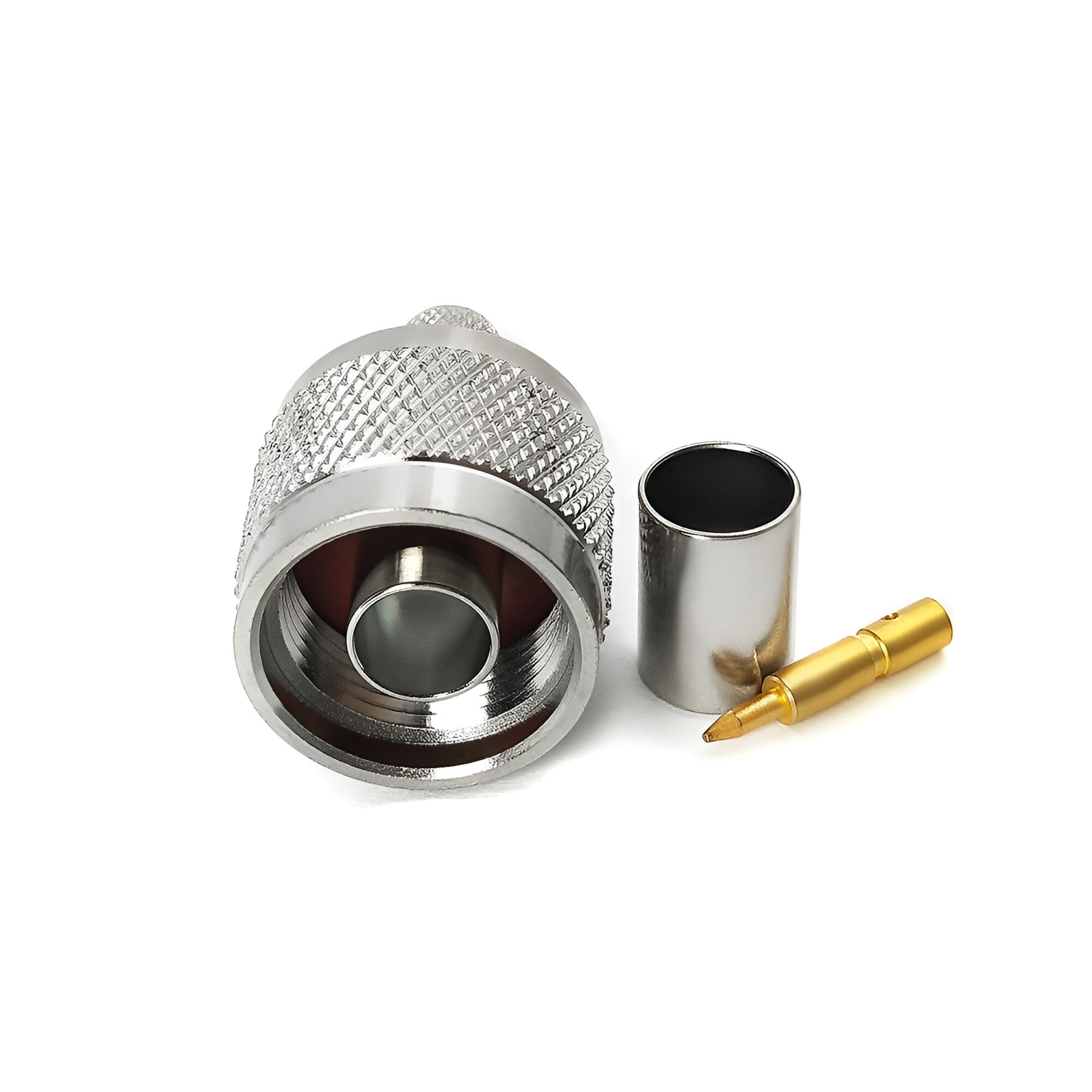 Conector N (macho) crimpable para cable RG6