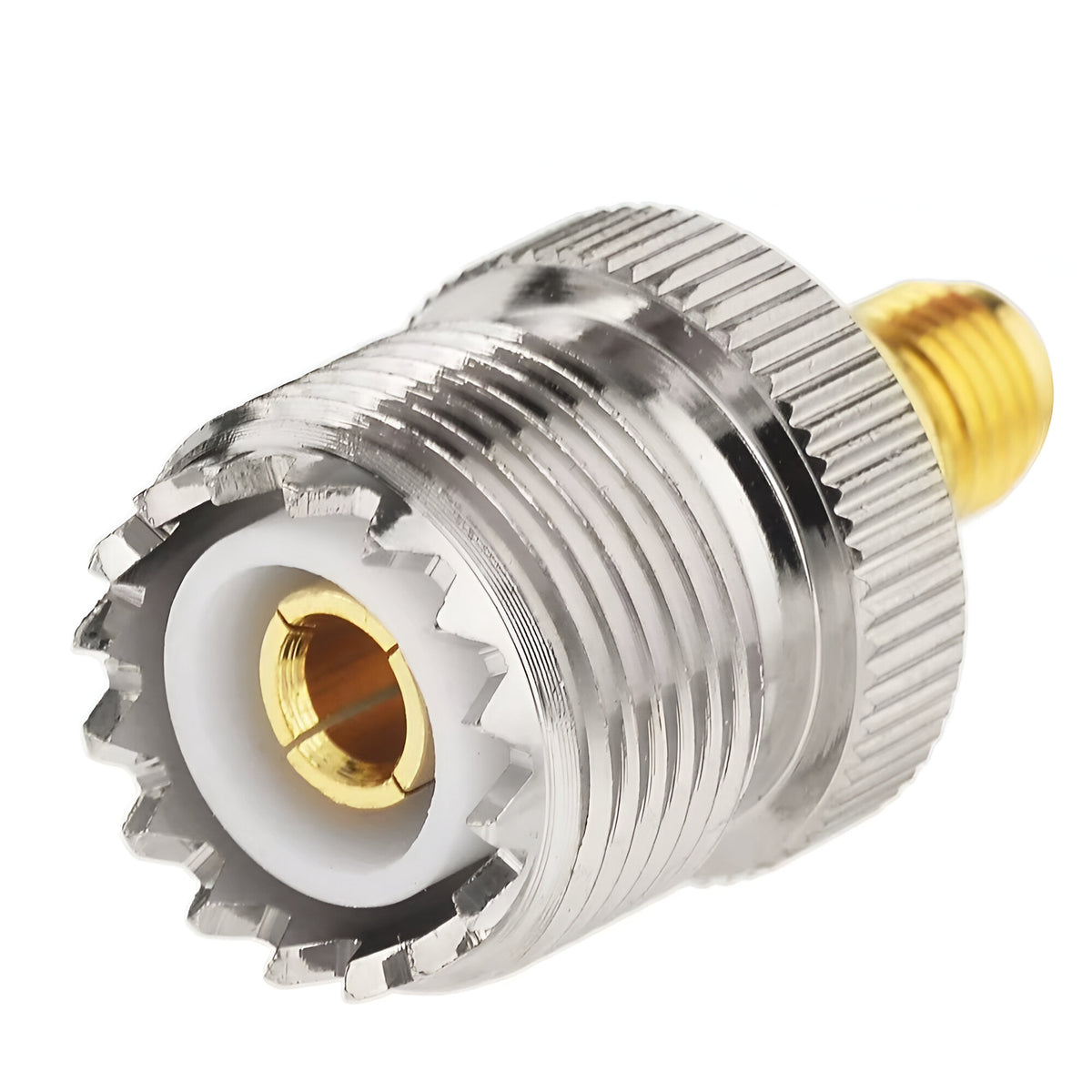 Adaptador SMA hembra a UHF hembra - vista 3