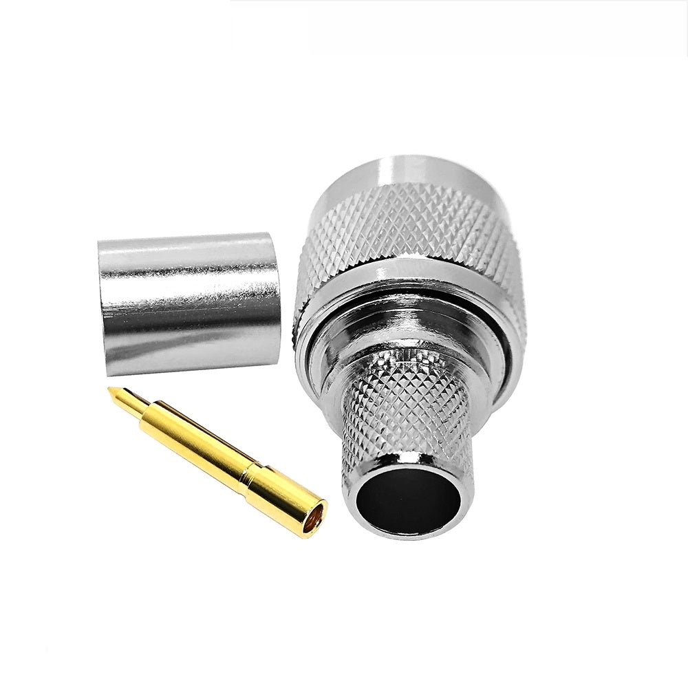 Conector N (macho) crimpable para cable RG11