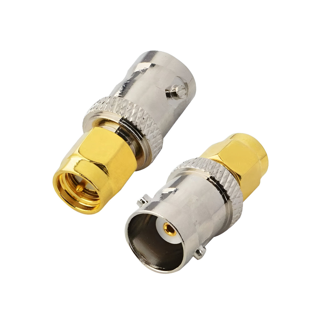 Adaptador BNC hembra a SMA macho - vista 4