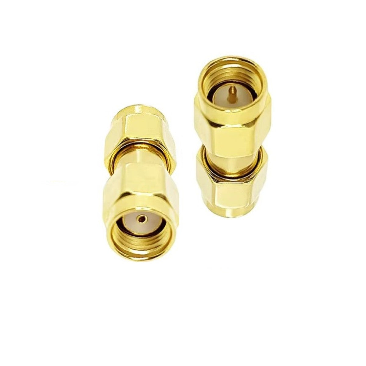 Adaptador SMA macho a RP-SMA macho