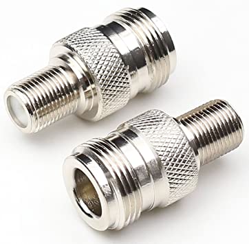 Adaptador Coaxial F Hembra a N Hembra