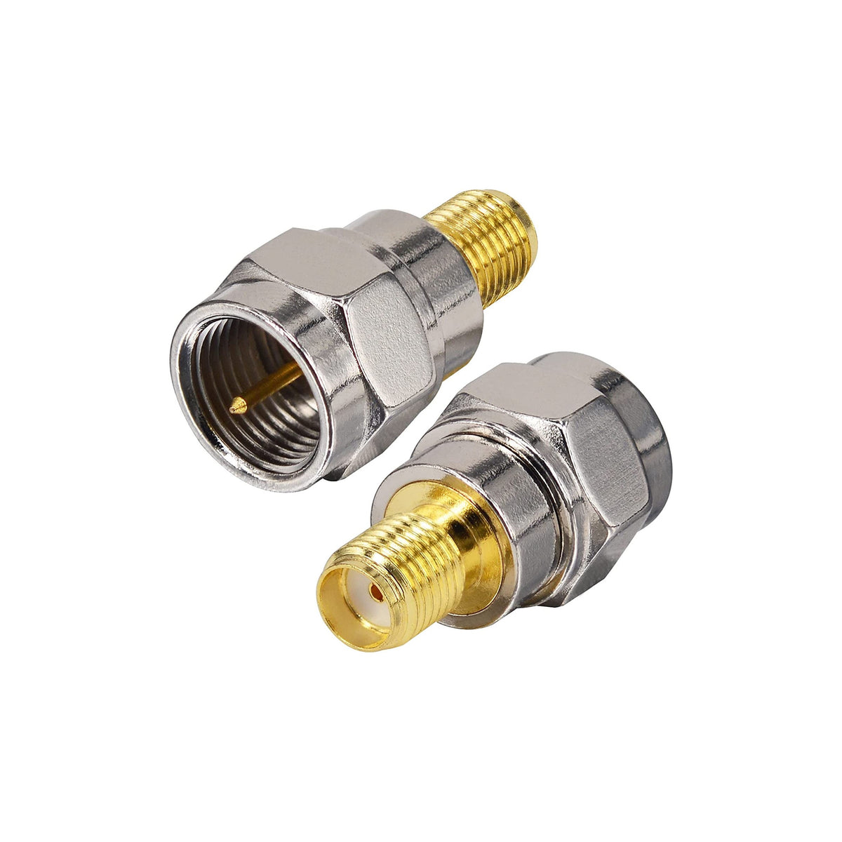 Adaptador Coaxial F Macho a SMA Hembra