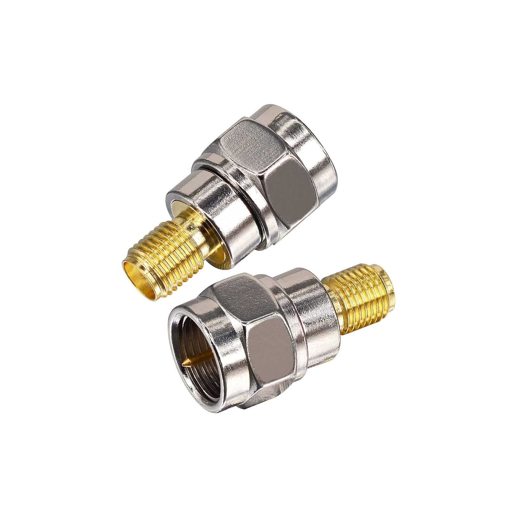 Adaptador Coaxial F Macho a SMA Hembra
