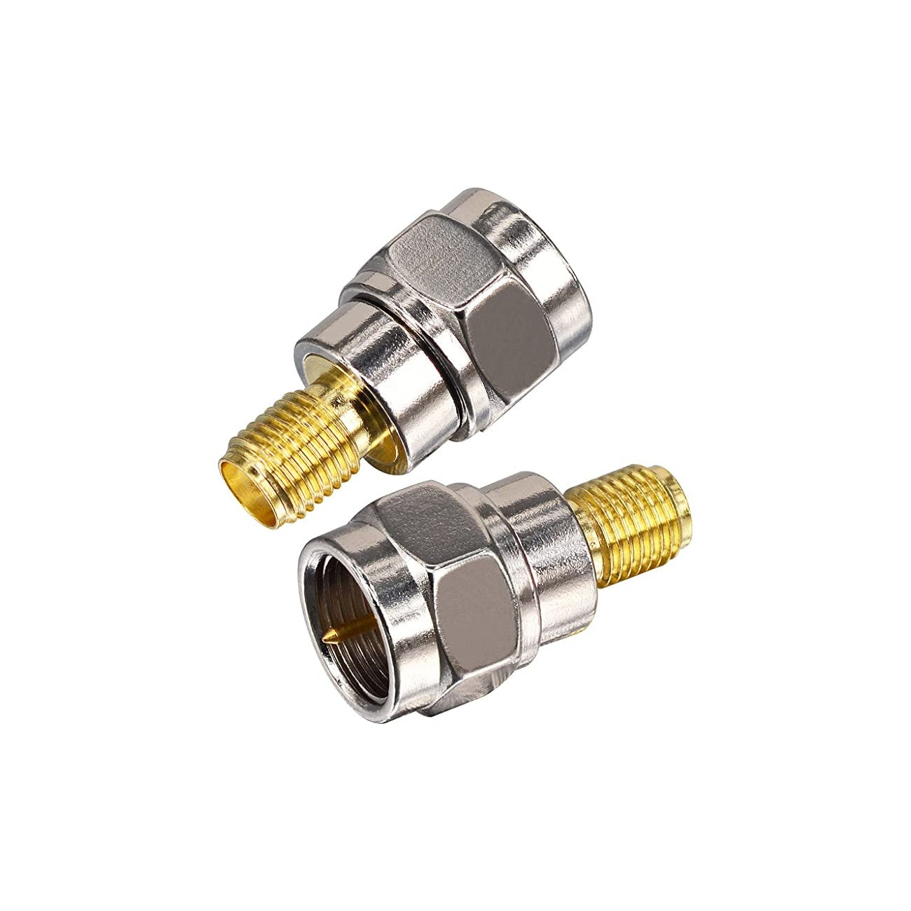 Adaptador Coaxial F Macho a SMA Hembra