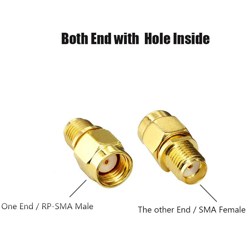 Adaptador RP SMA Macho a SMA Hembra