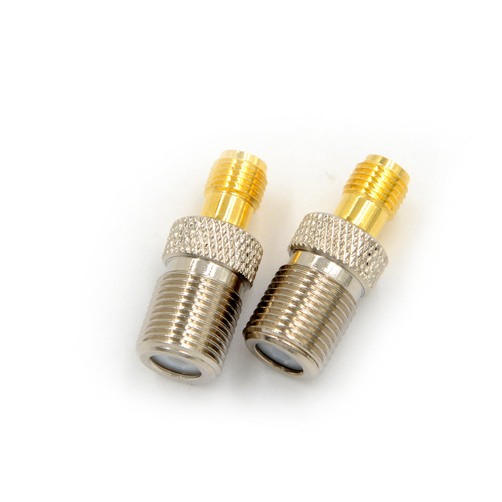 Adaptador Coaxial F Hembra a SMA Hembra