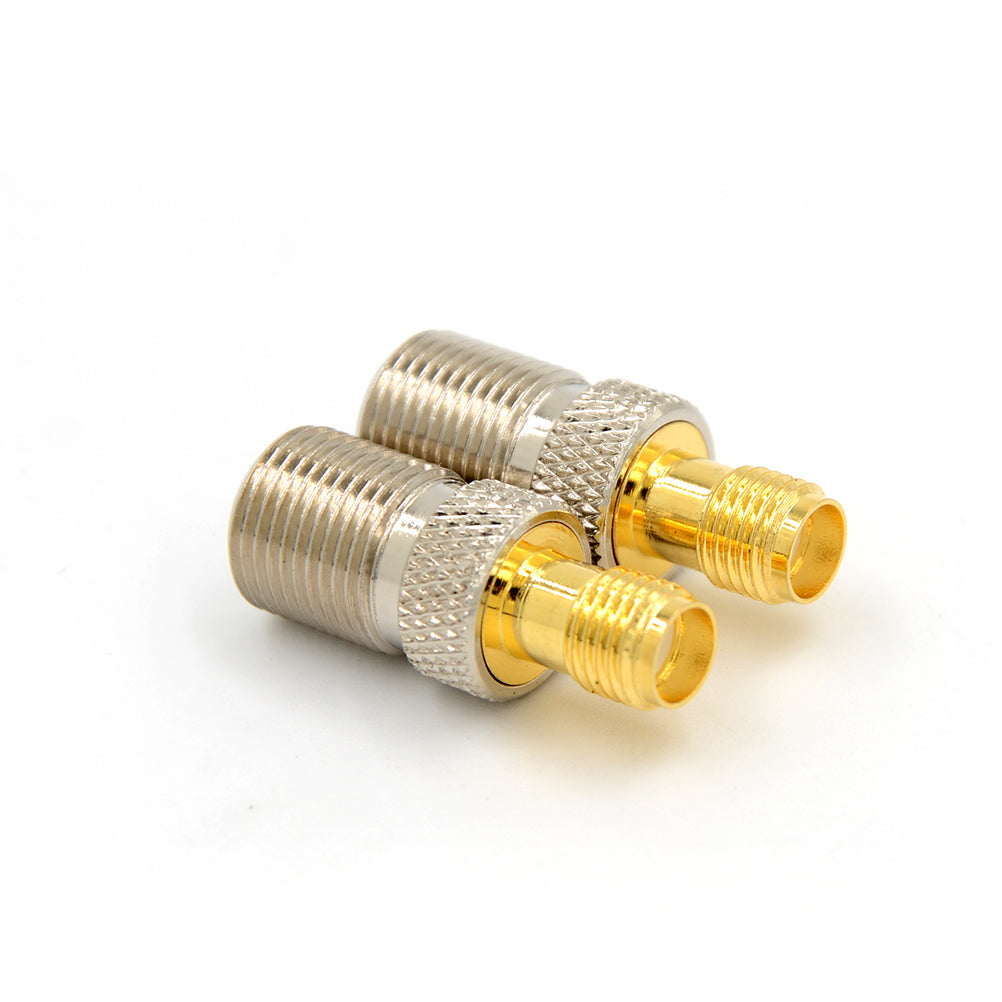 Adaptador Coaxial F Hembra a SMA Hembra
