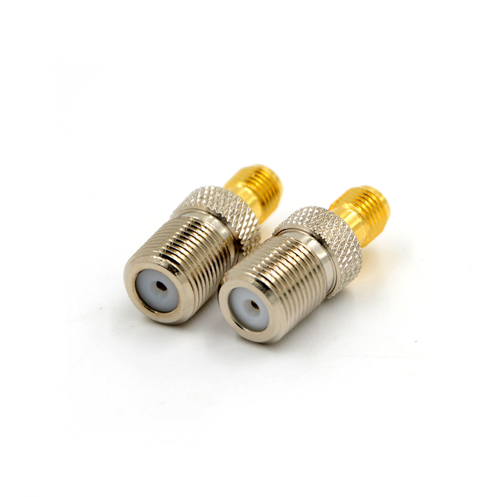 Adaptador Coaxial F Hembra a SMA Hembra
