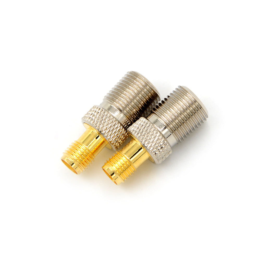 Adaptador Coaxial F Hembra a SMA Hembra