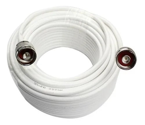 Cable de 15m conector N Macho a N macho