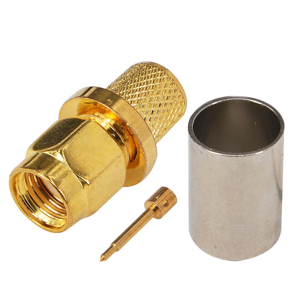 Conector SMA (macho) para cable RG6