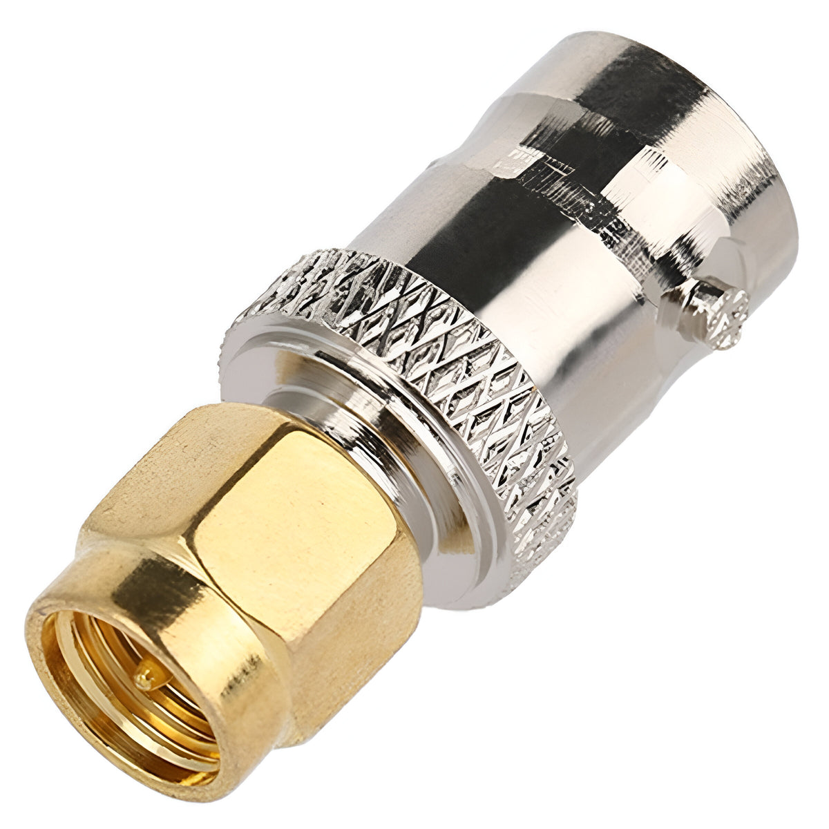 Adaptador BNC hembra a SMA macho - vista 2