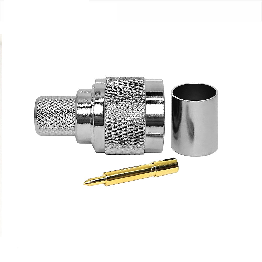 Conector N (macho) crimpable para cable RG11