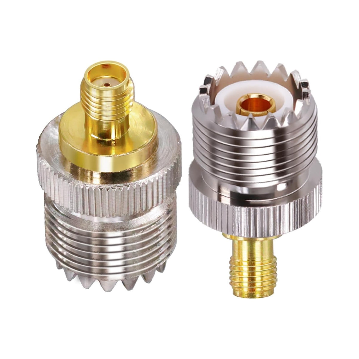 Adaptador SMA hembra a UHF hembra - vista principal