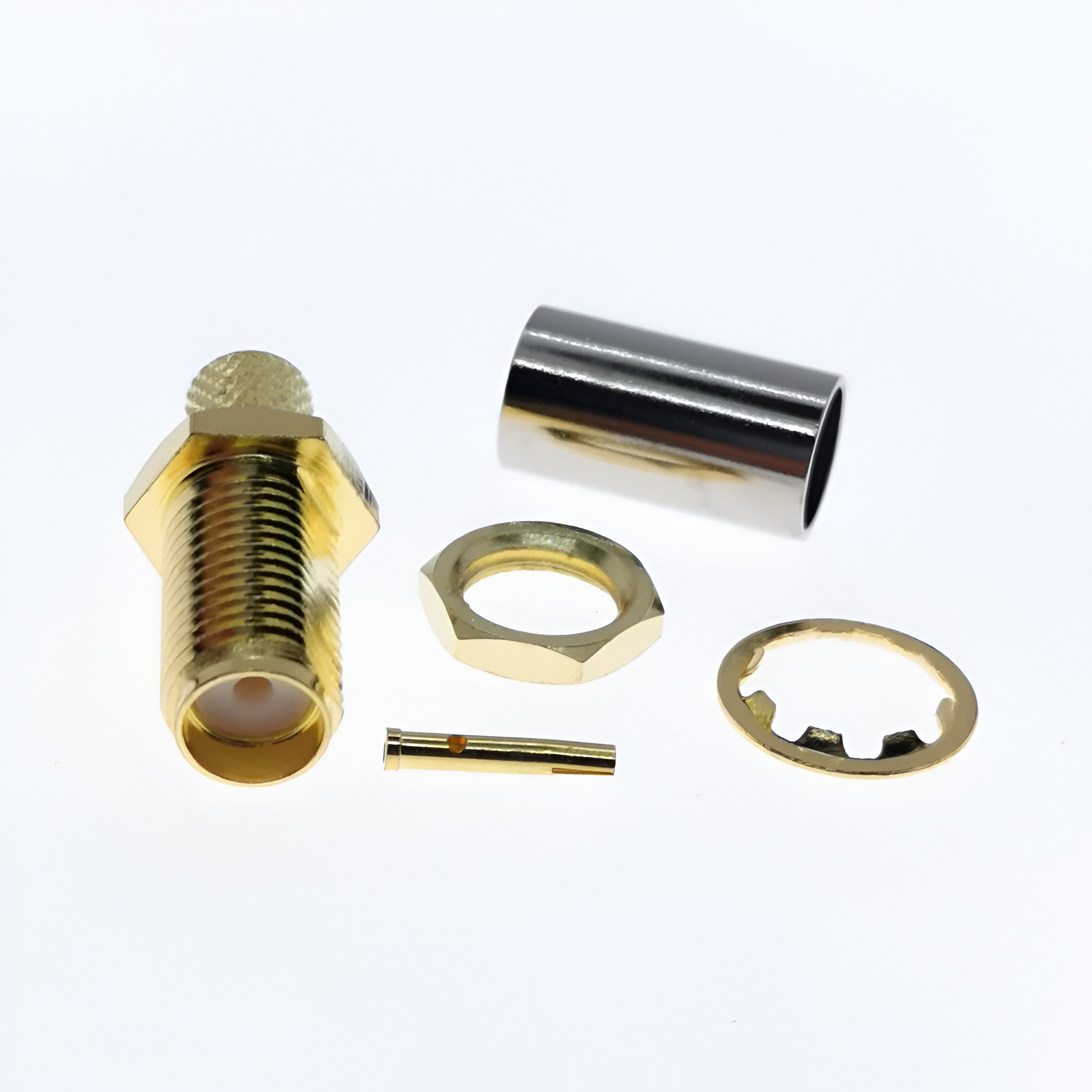 Conector Jack SMA (Hembra) Para Cable RG58