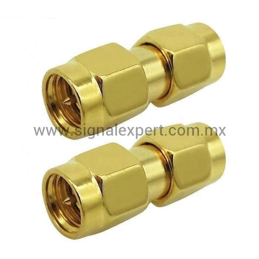 Adaptador SMA Macho a SMA Macho