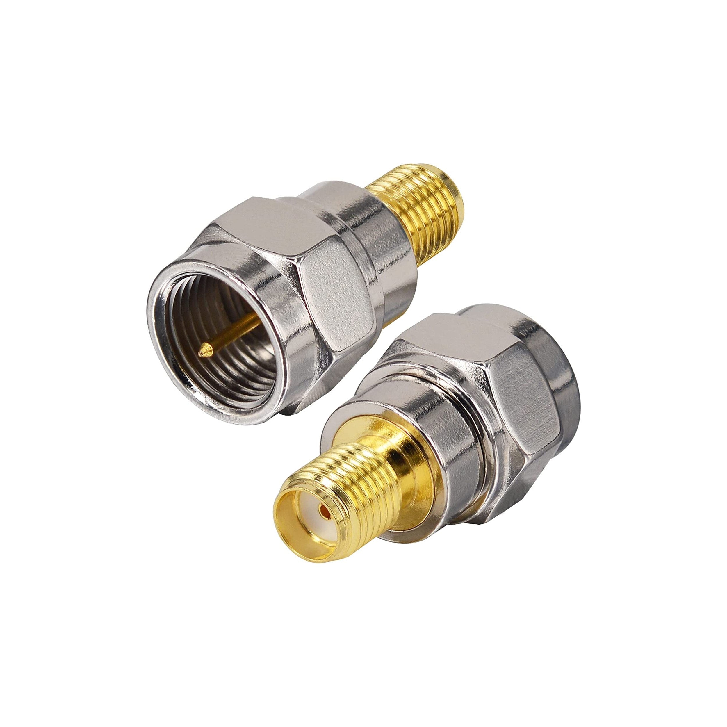 Adaptador Coaxial F Macho a SMA Hembra