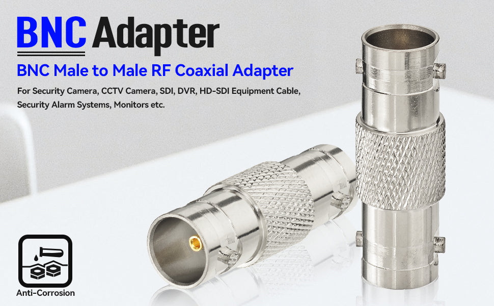 Adaptador BNC Hembra a BNC Hembra