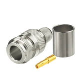 Conector N (Hembra) crimpable para cable RG11