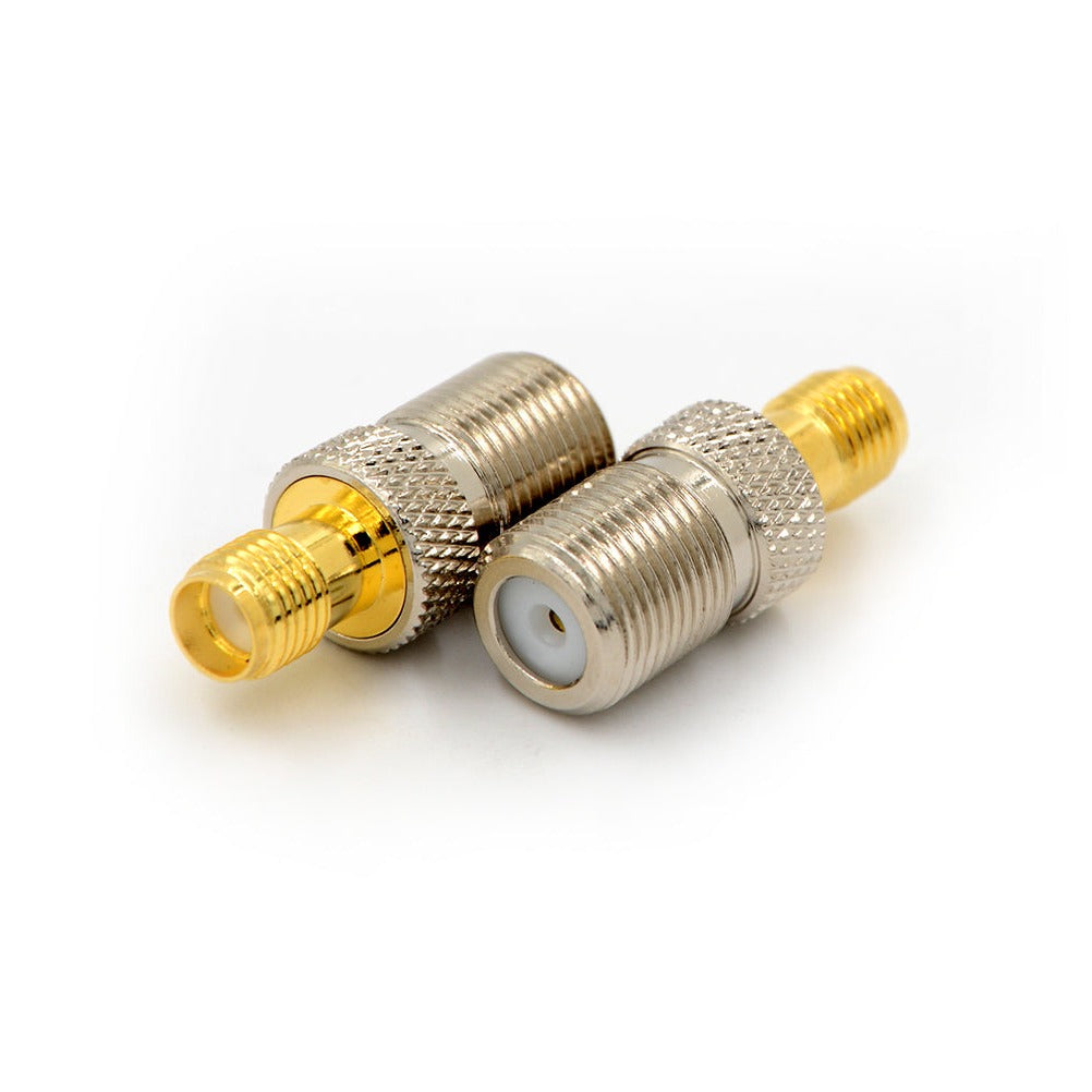 Adaptador Coaxial F Hembra a SMA Hembra
